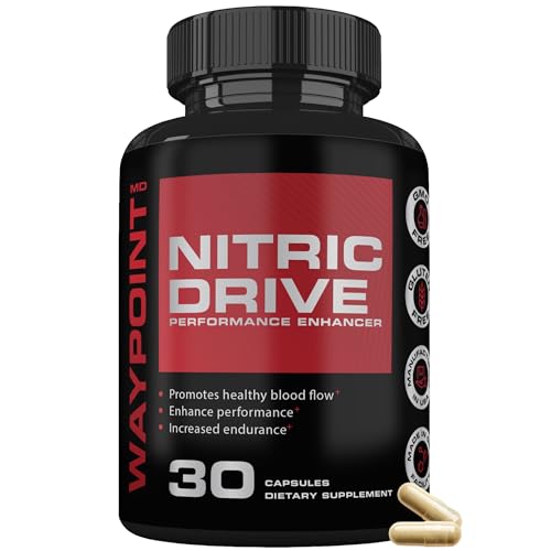 Advanced Nitric Oxide Supplement for Men- 342% Nitric Oxide Booster – Includes L Arginine WAYPOINT HEALTH Au supplements