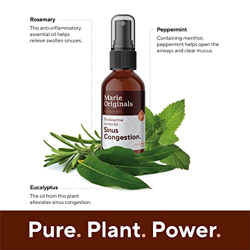 Breathe Blend Essential Oil Sinus Spray | Best Therapeutic Grade Essential Oils for Sleep Marie Originals Au supplements