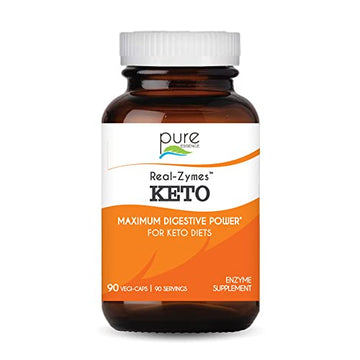Real-Zymes™ KETO Digestive Enzymes Supplement with Probiotics for Better Digestion PURE ESSENCE LABS Au supplements