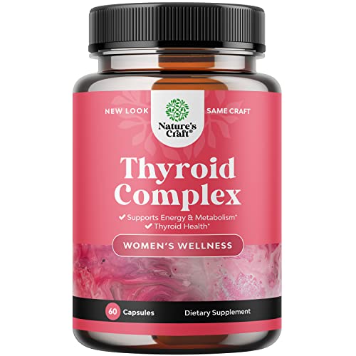Advanced Thyroid Support for Women with Ashwagandha - Adaptogenic Thyroid Supplement Natures Craft Au supplements