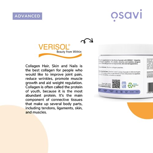 Osavi Collagen Peptides - Hair, Skin & Nails - 150g OSAVI Au supplements