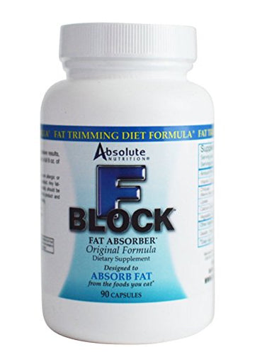 Absolute Nutrition FBlock Xtra Fat Absorber, Diet Formula, 90 Capsules Absolute Nutrition Au supplements