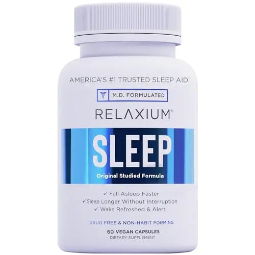 Relaxium Sleep Aid, 30-Day Supply, Dietary Supplement, Better Sleep, Magnesium RelaxiumAU supplements