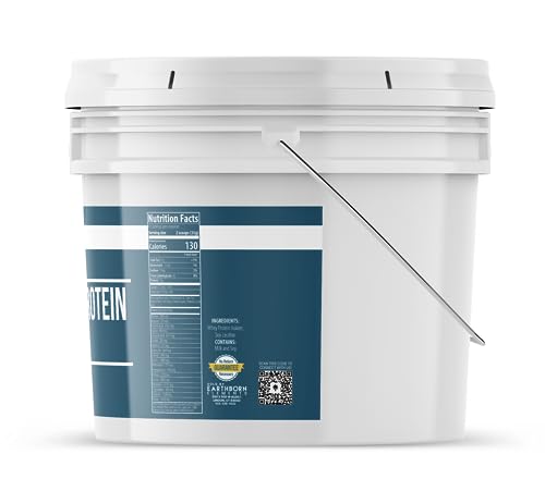 Earthborn Elements Whey Protein Isolate, 1 Gallon Bucket, Protein Powder, Unflavored Earthborn Elements Au supplements