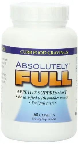 Absolute Nutrition, Curb Food Cravings, Absolutely Full, 60 Caps Absolute NutritionAU supplements
