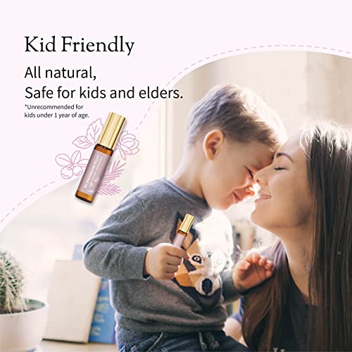 Don Du Ciel Organic and Kid-Friendly Lotus Essential Oil Blend Roll On for Stress Relief and Itch Relief Don Du Ciel Au supplements