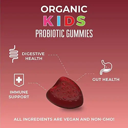 MaryRuth Organics Kids Probiotics for Digestive Health | USDA Probiotic Gummies | 2 Month Supply | Kids Probiotics | Immune Support | Gut Health Supplement | Vegan | Non-GMO | Gluten Free | 60 Count MARYRUTH'S Au supplements