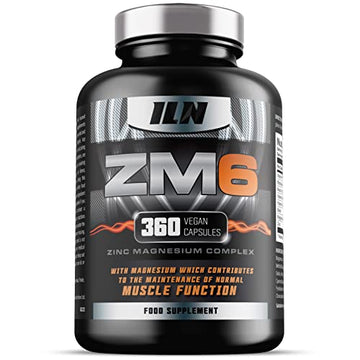 ZM6 - High Strength Zinc Magnesium Supplement - Zinc & Magnesium for Muscle Function Iron Labs Nutrition Au supplements