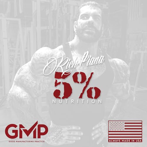 5% Nutrition Rich Piana Kill It Pre Workout Powder w/Creatine, Jitter-Free Caffeine 5% Nutrition Au supplements