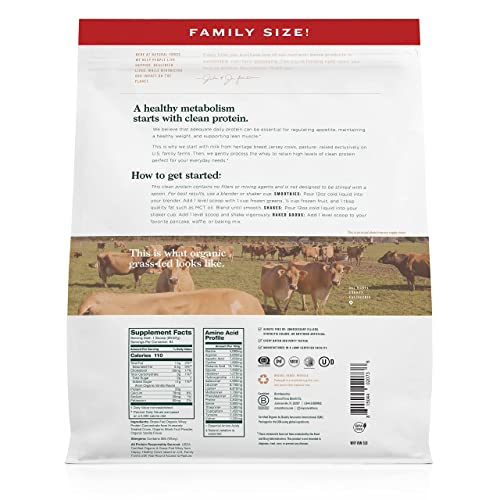 Natural Force Grass Fed Organic Whey Protein Powder – Non GMO Verified, Humane Natural Force Au supplements