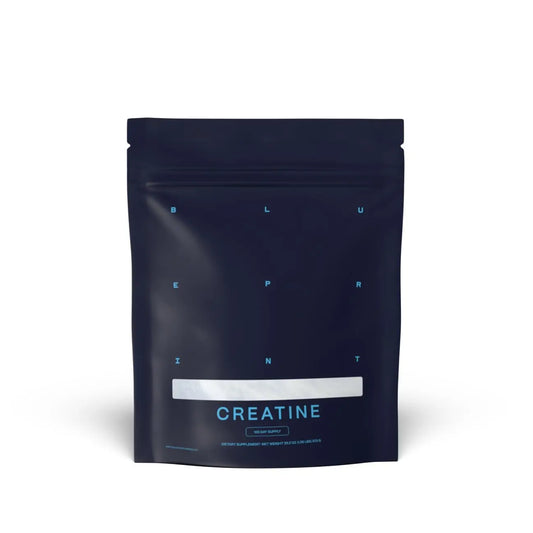 Blueprint Bryan Johnson Creatine Monohydrate Powder – Amino Acid Powder - Supplement Supports Muscle Growth, Recovery, Strength & Focus – Unflavored Creatine for Women & Men – 5g Dose – 100 Servings