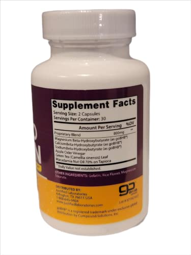 (2 Pack) Keto Advantage Keto Burn Pills Includes Apple Cider Vinegar goBHB Exogenous Justified Laboratories Au supplements