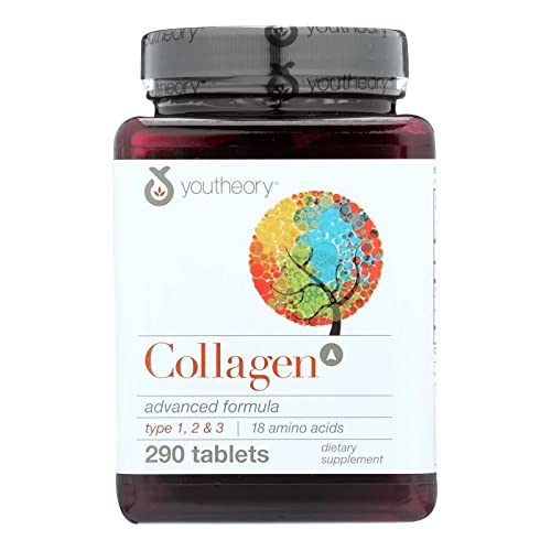 YOUTHEORY Collagen - Advanced Formula 290 Tablets YouTheory Au supplements