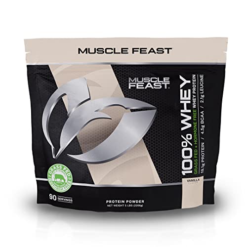 Muscle Feast 100% Grass-Fed Whey Protein, Pastured Raised Hormone Free All Natural Muscle Feast Au supplements