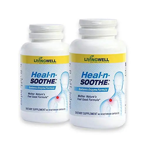 HEAL-N-SOOTHE Natural Joint Support Supplement - Proteolytic Enzymes for Maximum HEAL-N-SOOTHEnz supplements