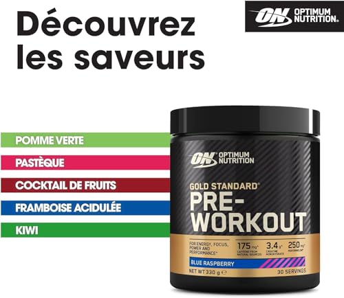 Optimum Nutrition Gold Standard Pre Workout Powder, Energy Drink with Creatine Optimum Nutrition Au supplements