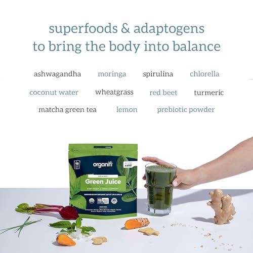 Organifi: GO Packs - Green Juice - Organic Superfood Supplement Powder - 15 Servings Organifi Au supplements