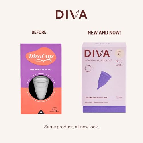 DivaCup - BPA-Free Reusable Menstrual Cup - Leak-Free Feminine Hygiene - Tampon and Pad DivaCup Au supplements