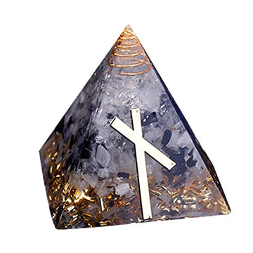 Chrikidor,Rune Pyramid，Orgone Pyramid Crystal Energy Generator Orgonite Balancing Chrikidor Au supplements