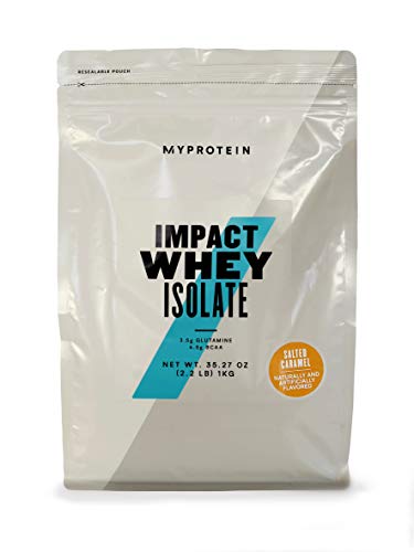 Myprotein Impact Whey Isolate Protein Powder (Caramel, 2.2 Pound (Pack of 1)) Myprotein Au supplements