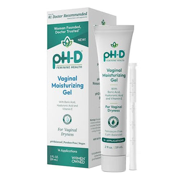 Boric Acid Moisturizing Vaginal Gel with Hyaluronic Acid, Vitamin E for Vaginal Dryness by pH-D pH-D Feminine Health Support Au supplements