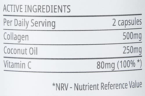 My Vitamins Coconut & Collagen Capsules 60pk MyVitamins Au supplements