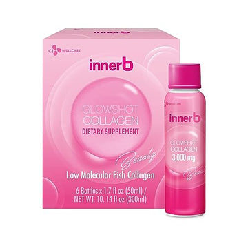 CJwellcare Innerb Glowshot Collagen (10.1fl oz, 6 Servings) - Low-Molecular-Weight Fish CJwellcare Au supplements