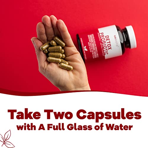GOBIOTIX Detox Probiotic Supplement with Digestive Enzymes, Milk Thistle, Turmeric GOBIOTIX Au supplements