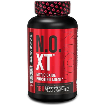 Jacked Factory N.O. XT Nitric Oxide Supplement with Nitrosigine L Arginine, L Citrulline Jacked Factory Au supplements