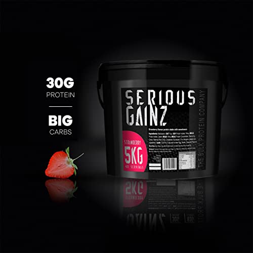 The Bulk Protein Company, SERIOUS GAINZ - Whey Protein Powder - Weight Gain, Mass Gainer The Bulk Protein CompanyUS supplements