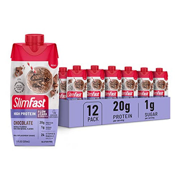 SlimFast Protein Shake, Chocolate- 20g Protein, Meal Replacement Shake SlimFast Au supplements