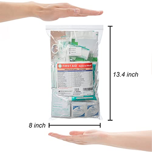 General Medi 160 Piece First Aid Kit Bag Refill Kit - Includes Eyewash, Instant Cold Pack General Medi Au supplements