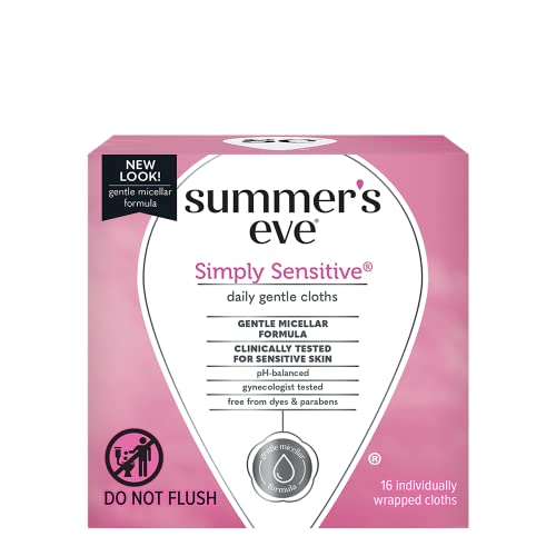 Summer's Eve Cleansing Cloth Simply Sensitive, 3 Count Summer's Eve Au supplements