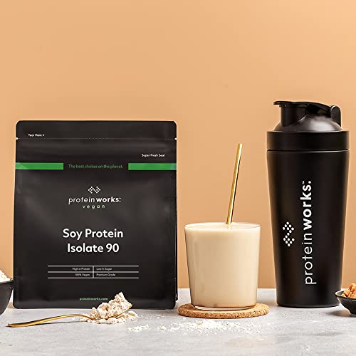 Protein Works Soy Protein 90 (Isolate) Protein Powder | 100% Plant-Based | Low Fat | No Added Sugar Protein Works Au supplements