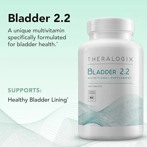 Theralogix Bladder 2.2 Multivitamin & Multimineral Supplement - 90-Day Supply Theralogix Au supplements