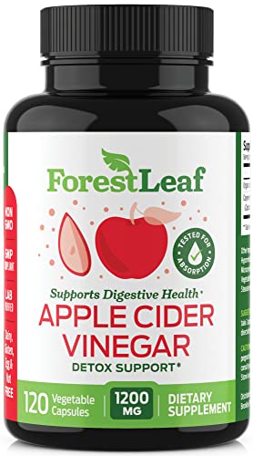 ForestLeaf - Apple Cider Vinegar Capsules with Cayenne Pepper Powder 1200mg ForestLeaf Au supplements