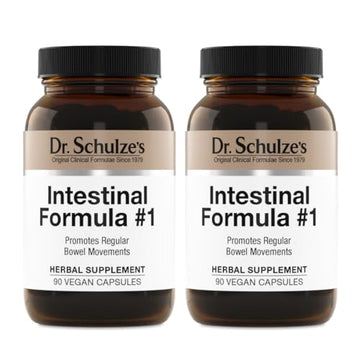 Dr. Schulze's Intestinal Formula #1 Colon Bowel Cleanse, 90 caps, 2 Count Dr. Schulze's Au supplements