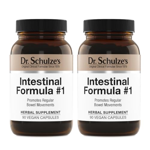 Dr. Schulze's Intestinal Formula #1 Colon Bowel Cleanse, 90 caps, 2 Count Dr. Schulze's Au supplements