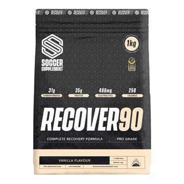 Soccer Supplement - Recover90® Complete Recovery Shake - 31grams of Protein Isolate SOCCER SUPPLEMENT Au supplements
