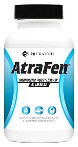 Atrafen Nutratech Powerful Fat Burner and Appetite Suppressant Diet Pill System AtrafenAU supplements