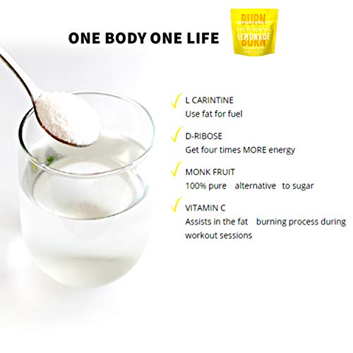 Fat Burning Lemonade Stimulant Free Weight Loss and Energy Drink Mix for Women & Men One Body One Life Au supplements