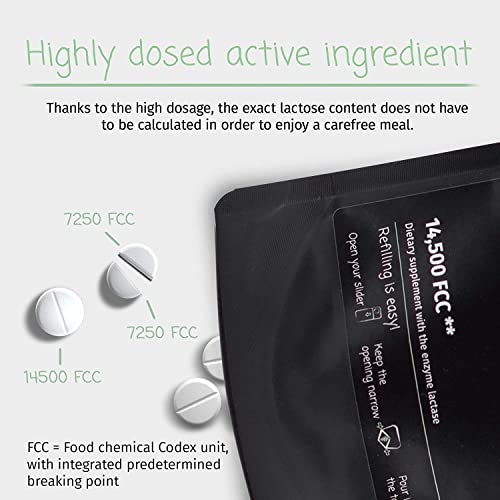 LactoJoy Lactase Pills I 240 Pieces Refill Package I Powerful Lactase Enzymes for Lactose LactoJoy Au supplements