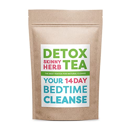 14 Days Bedtime Cleanse Tea : Detox Skinny Herb - Effective Detox Tea, Support Cleanse Detox Skinny Herb Tea Au supplements