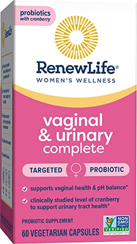 Renew Life Women's Wellness Vaginal and Urinary Probiotic and Cranberry Supplement Renew Life Au supplements