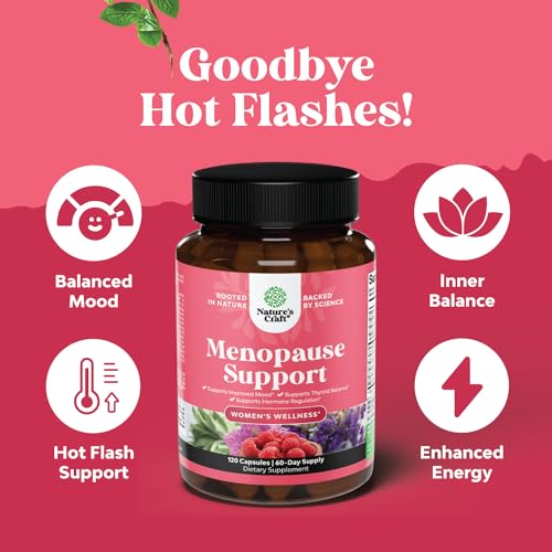 Complete Herbal Menopause Supplement for Women - Multibenefit Menopause Relief Hormone Natures Craft Au supplements