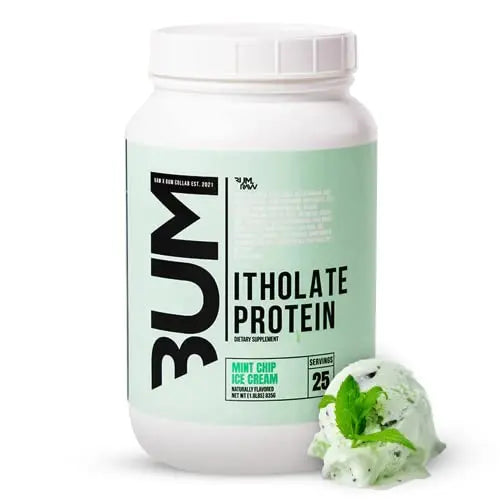 RAW Whey Isolate Protein Powder, Mint Chip Ice Cream (CBUM Itholate Protein) RAWAU supplements