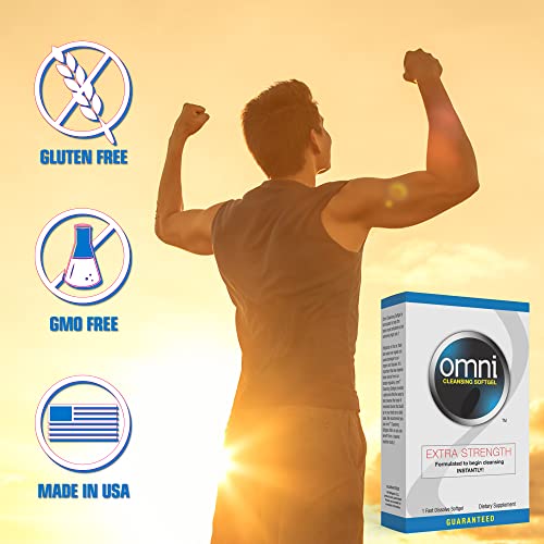 Wellgenix Omni Herbal Detox Cleanse Softgel: Fast Acting Body Detox, Quick Flush Toxin Removal Wellgenix Au supplements