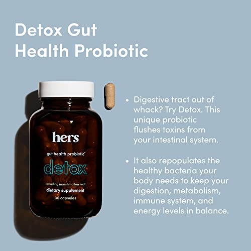 Hers Detox Supplement - Women's Probiotic Supplement for Detoxing - Helps Support HIMS & HERS Au supplements