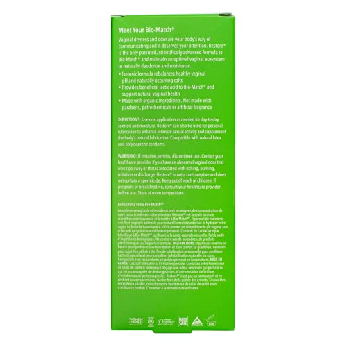 Good Clean Love Restore Moisturizing Vaginal Gel, pH-Balanced, Water-Based with Aloe Vera & Lactic Acid Good Clean Love Au supplements