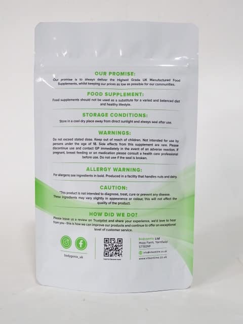 Bodygenix Rutin 500mg Tablets CAPILLARIES, VARICOSE Veins, Hemorrhoids Veg Friendly - UK Made (120) 4 Month Supply Bodygenix Au supplements
